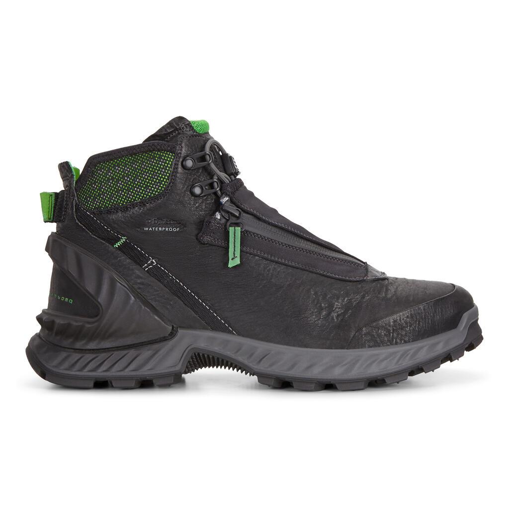 Ecco Exohike Mid Dyneema Mens Hiking Boots In Black Outlet - India IFW-385641